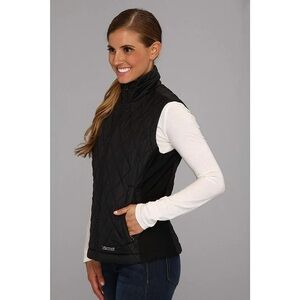 Marmot Kitzbuhel Insulated Black Quilted Vest size S